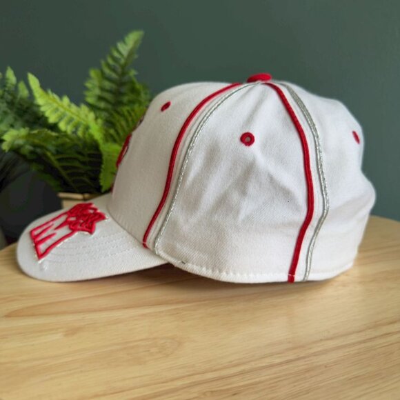 Maryland Terrapins Baseball Cap White/Red One-Fit Top Of The World - Picture 7 of 10